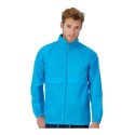 Veste coupe-vent homme imperméable, capuche dans le col
