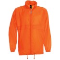 Veste coupe-vent homme imperméable, capuche dans le col