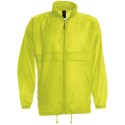 Veste coupe-vent homme imperméable, capuche dans le col