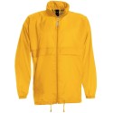 Veste coupe-vent homme imperméable, capuche dans le col