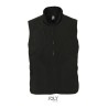 Gilet polaire haute densité sans manches, 3 poches zippées, 320 g/m²