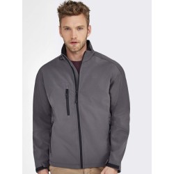 Veste softshell pour homme imperméable et respirant, 340 g/m²