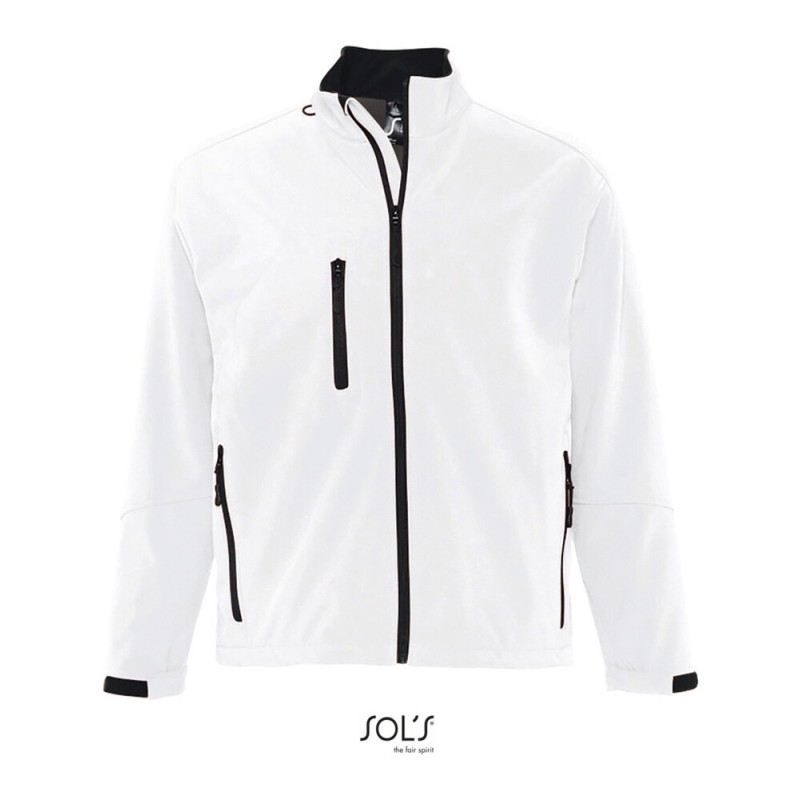 Veste softshell pour homme imperméable et respirant, 340 g/m²