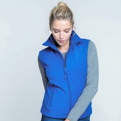 Gilet sans manches micropolaire femme zippée