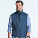 Gilet bodywarmer homme softshell respirant et imperméable, 340 g/m²