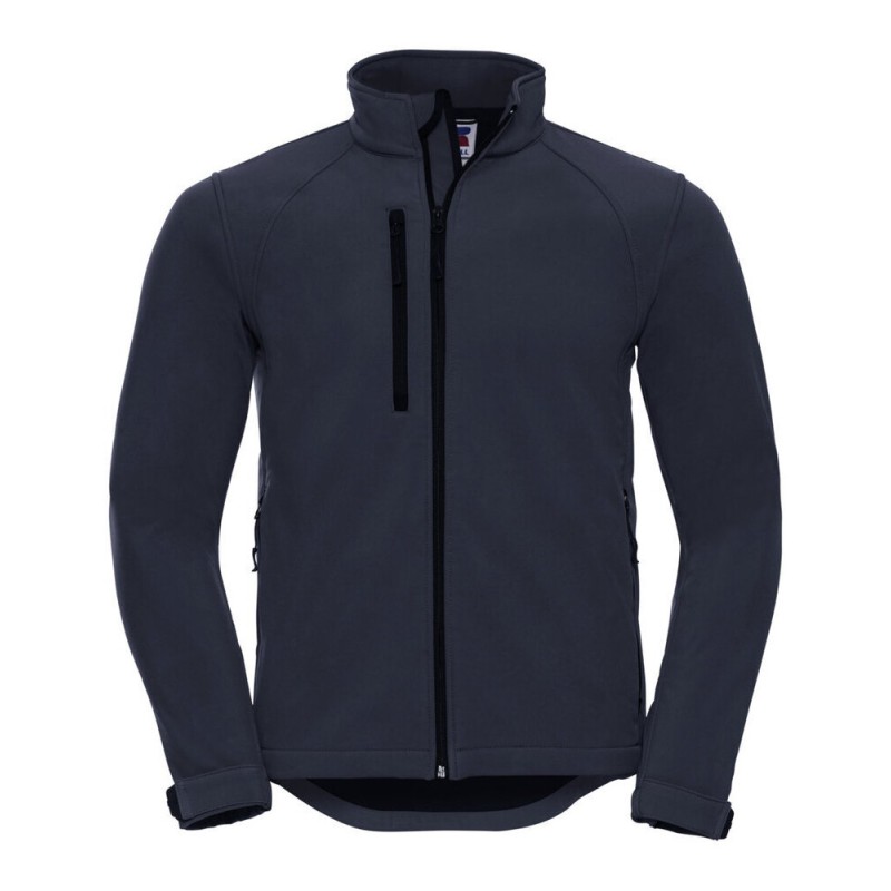 Veste homme softshell respirant et imperméable, 340 g/m²