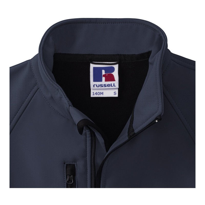 Veste homme softshell respirant et imperméable, 340 g/m²