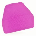 Bonnet acrylique avec rabat enfant, revers pour personnalisation