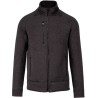 Veste zippée chinée pour homme manches raglan confortable, 345 g/m²