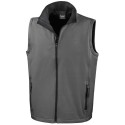 Bodywarmer softshell imprimable homme waterproof et coupe-vent