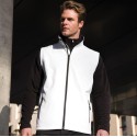 Bodywarmer softshell imprimable homme waterproof et coupe-vent