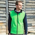 Bodywarmer softshell imprimable homme waterproof et coupe-vent