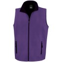 Bodywarmer softshell imprimable homme waterproof et coupe-vent