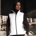Bodywarmer softshell imprimable femme waterproof et coupe-vent