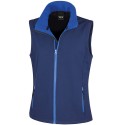 Bodywarmer softshell imprimable femme waterproof et coupe-vent