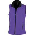 Bodywarmer softshell imprimable femme waterproof et coupe-vent