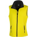 Bodywarmer softshell imprimable femme waterproof et coupe-vent