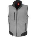 Gilet softshell respirant 3 couches, imperméable et coupe-vent, 320 g/m²