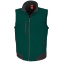 Gilet softshell respirant 3 couches, imperméable et coupe-vent, 320 g/m²