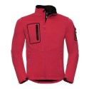 Veste homme sportshell ergonomique 3 couches intérieur polaire, 250 g/m²