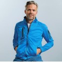 Veste homme sportshell ergonomique 3 couches intérieur polaire, 250 g/m²