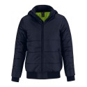 Blouson doudoune à capuche homme respirant et coupe-vent
