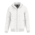 Blouson doudoune à capuche homme respirant et coupe-vent