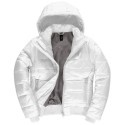 Blouson doudoune à capuche femme respirant et coupe-vent