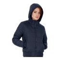 Blouson doudoune à capuche femme respirant et coupe-vent