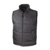 Bodywarmer sans manches matelassé col doublé polaire