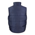 Bodywarmer sans manches matelassé col doublé polaire