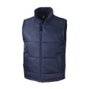 Bodywarmer sans manches matelassé col doublé polaire