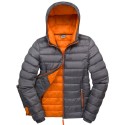Veste doudoune à capuche femme légère, waterproof et chaude