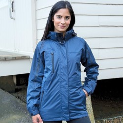 Parka femme 3 en 1 haut de gamme avec veste intérieure SoftShell amovible