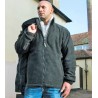 Veste 3 en 1 zip & clip avec blouson polaire, capuche dans le col