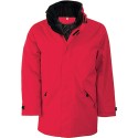 Parka homme avec capuche dans le col, doublure matelassée