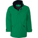 Parka homme avec capuche dans le col, doublure matelassée