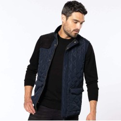 Bodywarmer matelassé homme, fermeture zippée