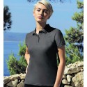 Polo femme premium manches courtes coton, 180 g/m²