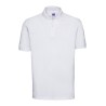 Polo piqué homme en coton ringspun avec fentes latérales, 200 g/m²