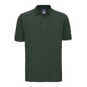 Polo piqué homme en coton ringspun avec fentes latérales, 200 g/m²