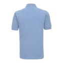 Polo piqué homme en coton ringspun avec fentes latérales, 200 g/m²