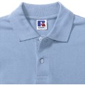 Polo piqué homme en coton ringspun avec fentes latérales, 200 g/m²