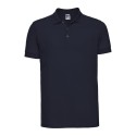 Polo homme stretch en coton et lycra, coupe slim, 210 g/m²