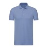 Polo homme stretch en coton et lycra, coupe slim, 210 g/m²