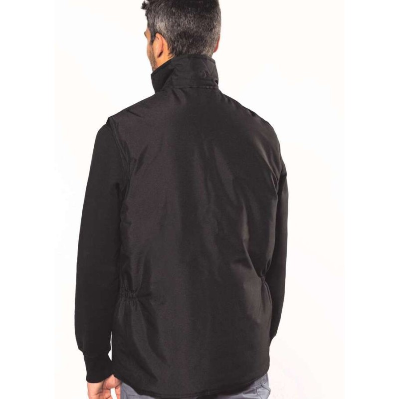 Veste bodywarmer de travail doublé multi-poches