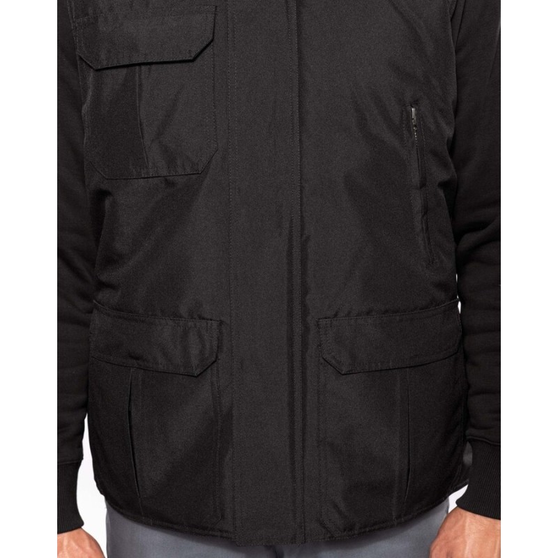 Veste bodywarmer de travail doublé multi-poches