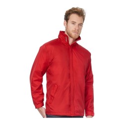 Veste coupe-vent doublé polaire OCEAN SHORE avec capuche