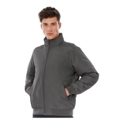 Veste homme Crew Bomber imperméable et coupe-vent avec capuche