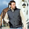 Bodywarmer doublé polaire déperlant et coupe-vent, 280 g/m²
